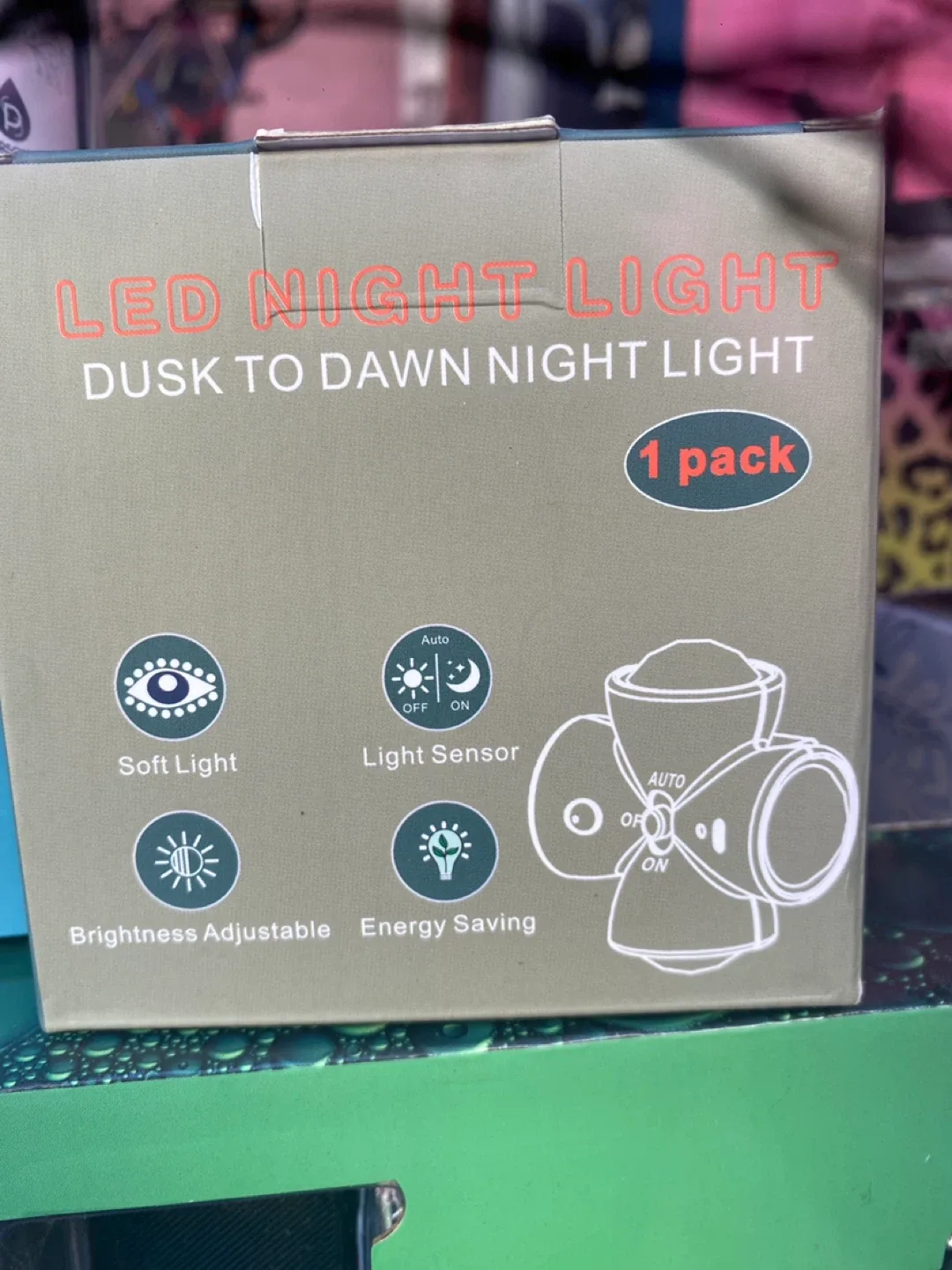 LED Dusk to Dawn Night Light (1 Pack)
