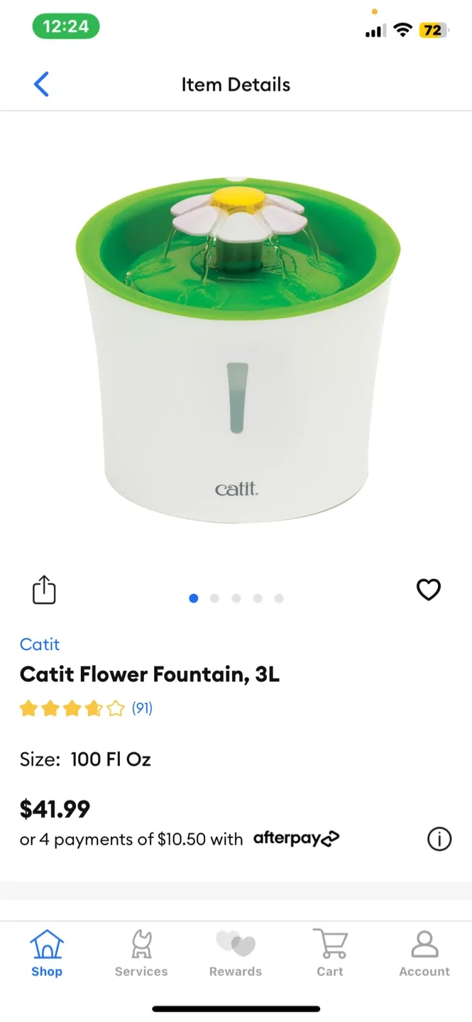 Catit Water Fountain Pets image indicator(4)
