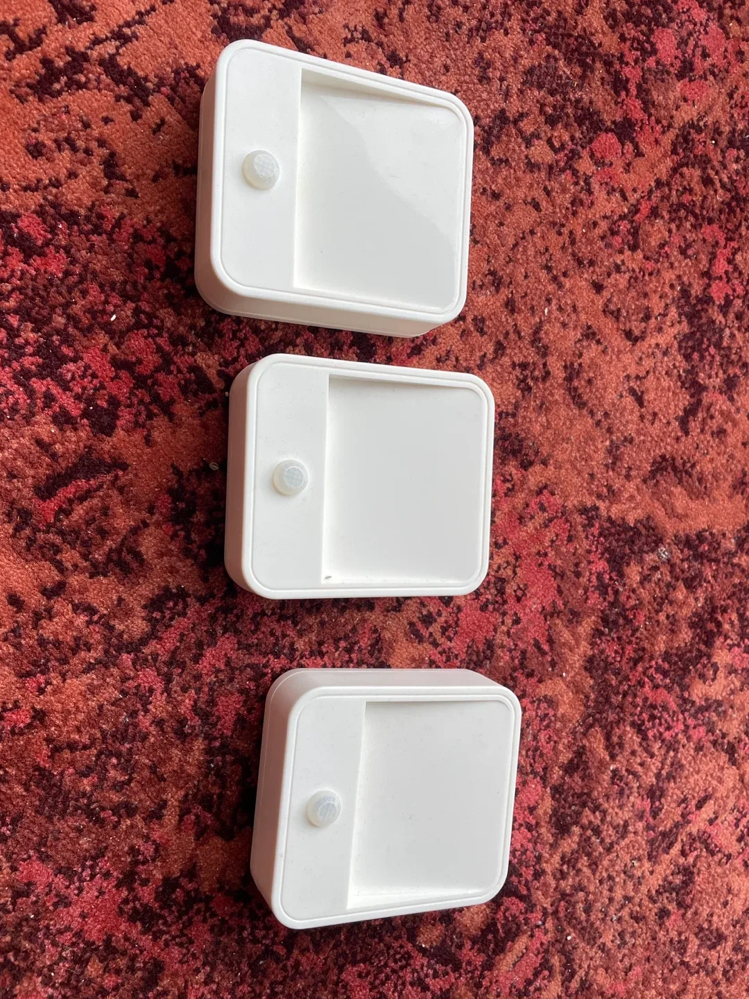 Set of 3 White LED Motion Sensor Lights