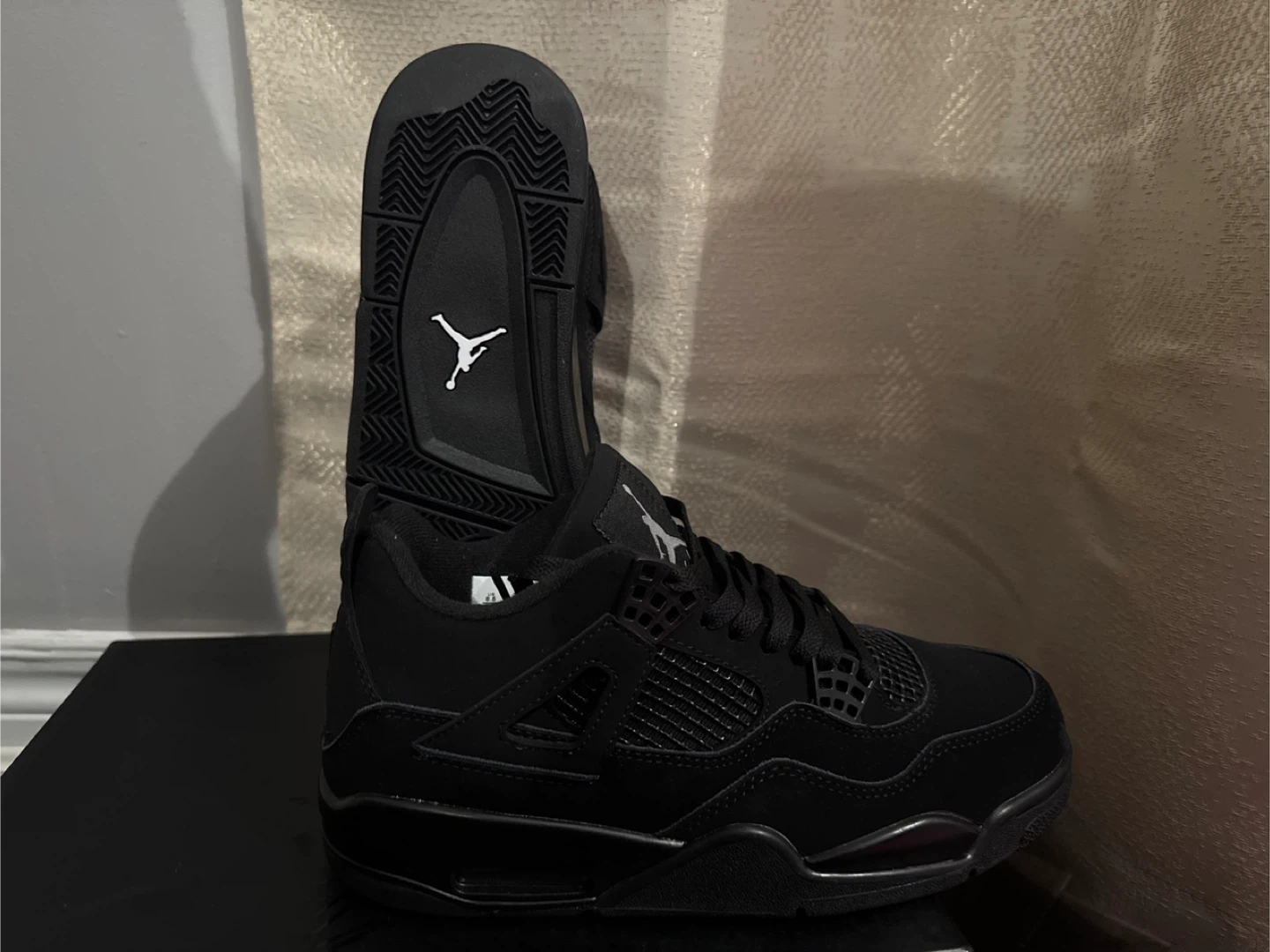 Jordan Air 4 Retro Black Cat Shoes - photo 4