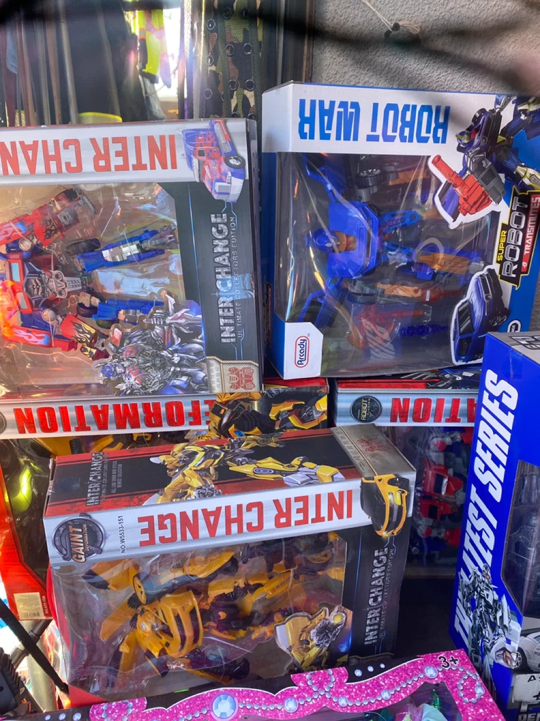 Inter Change Robot War & Deformation Toys