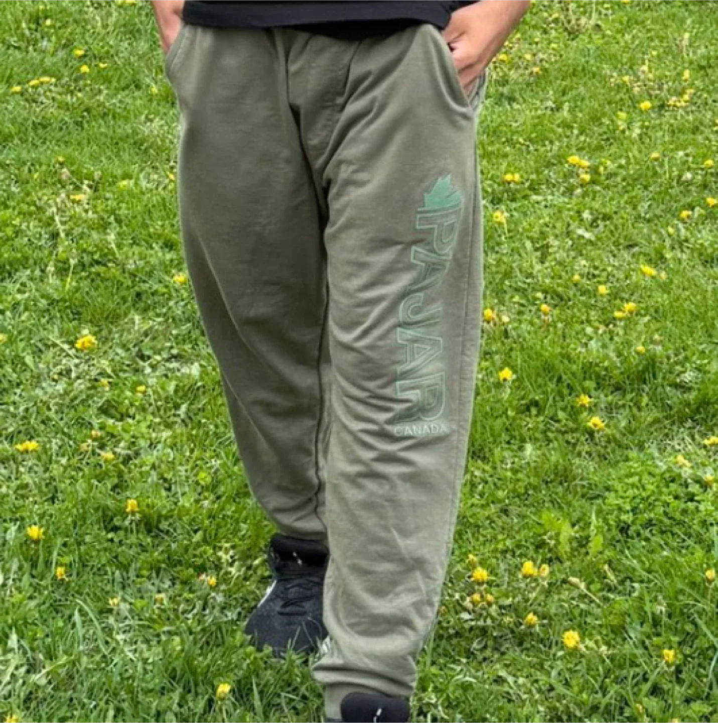 Pajar Canada Olive Green Sweatpants