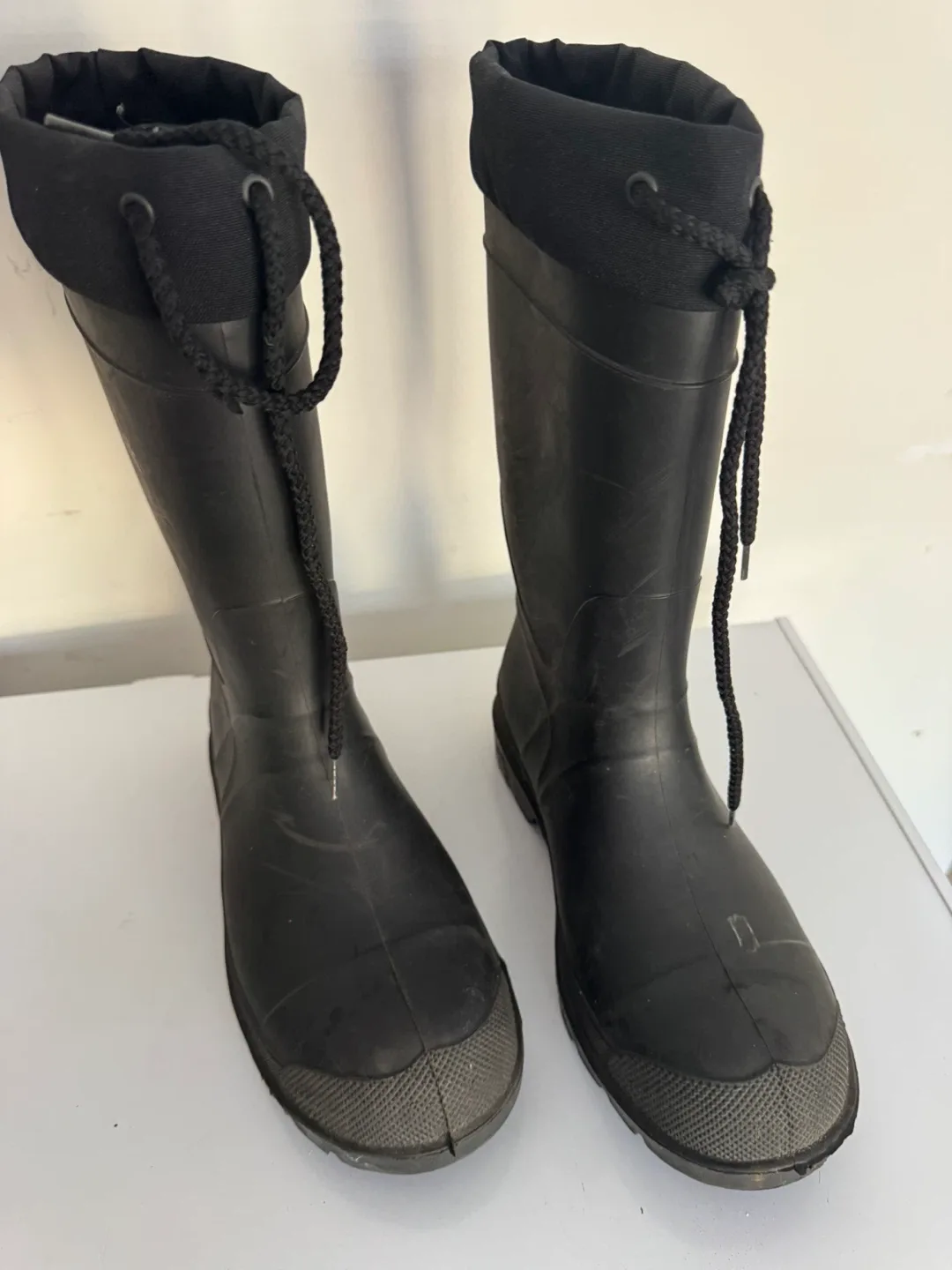Kamik Black Rain Boots - Size 7