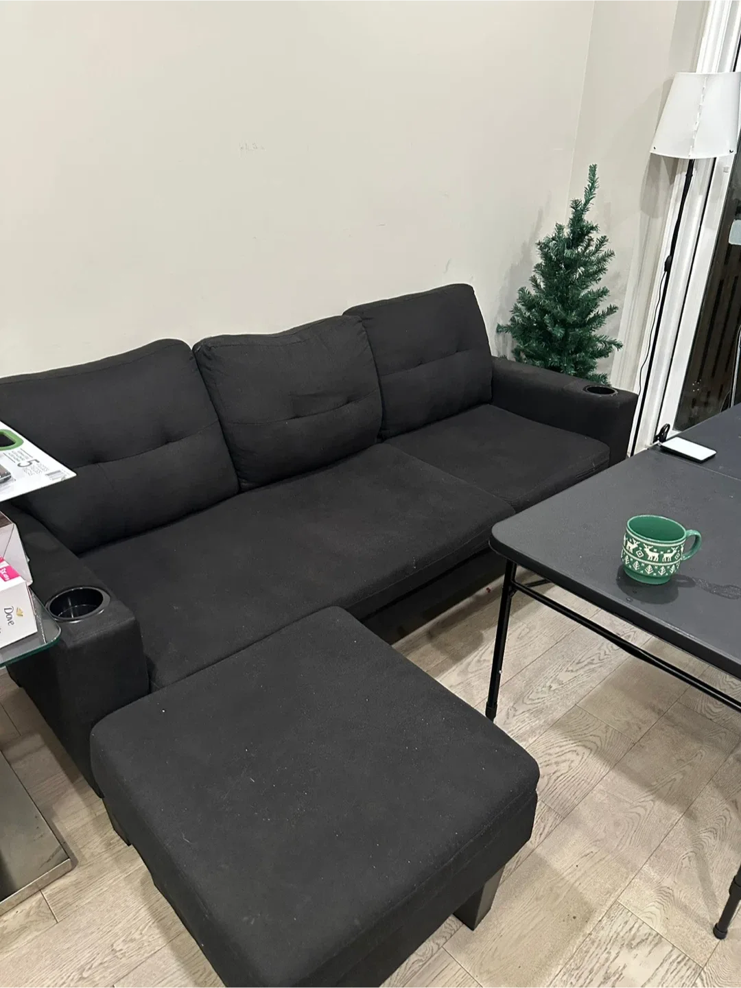 Black Sectional Sofa