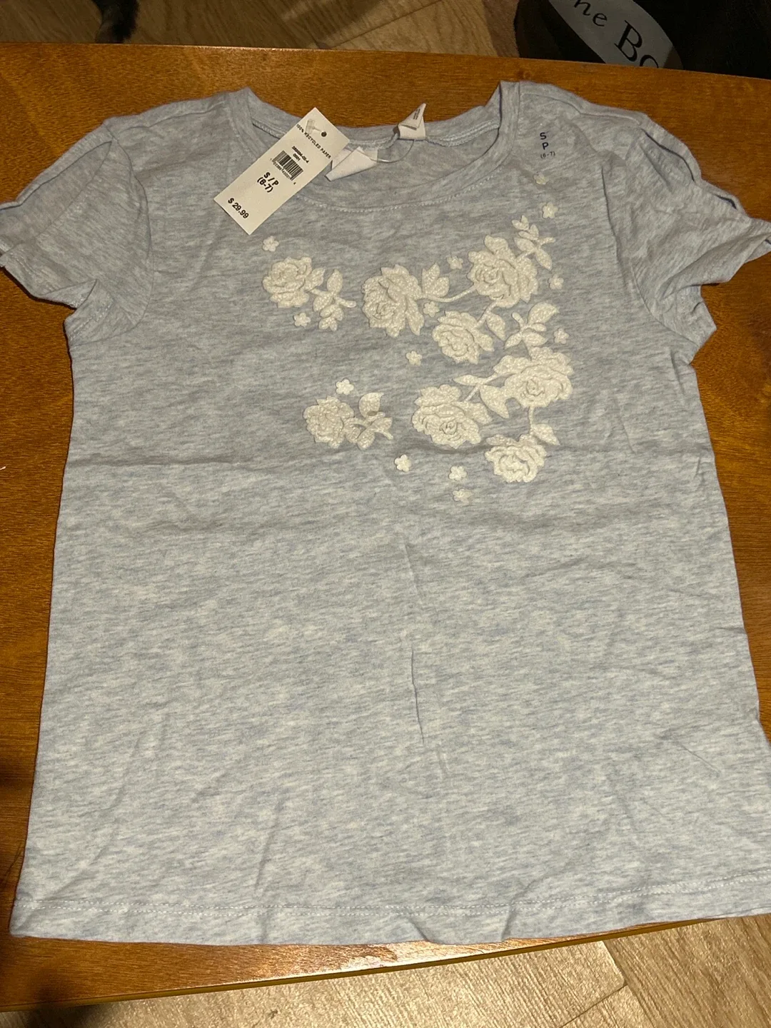 Gap Kids' Floral T-Shirt - Size S (6-7)