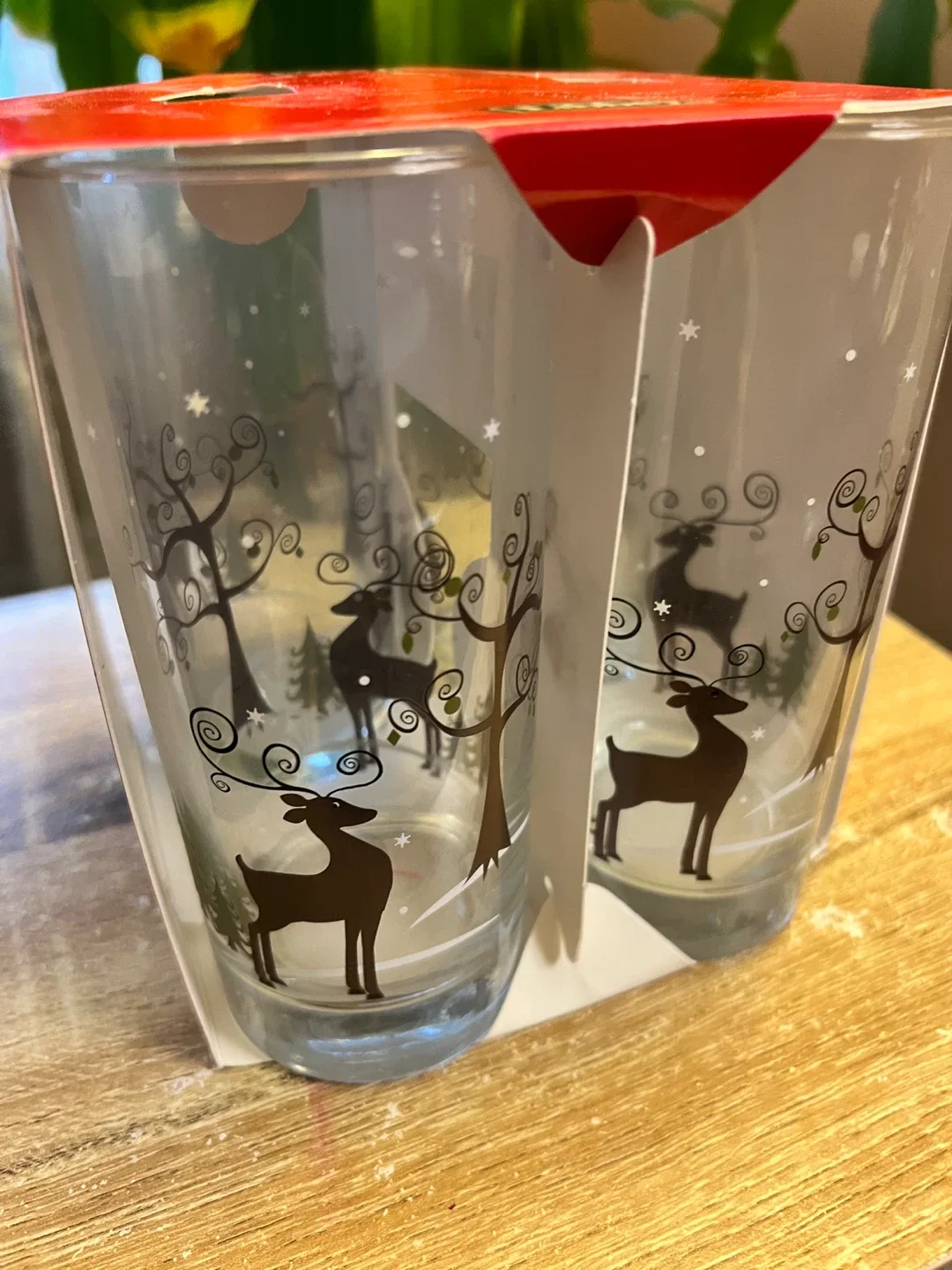 Libbey Deer Scene Drinking Glasses - New in Box! image indicator(2)