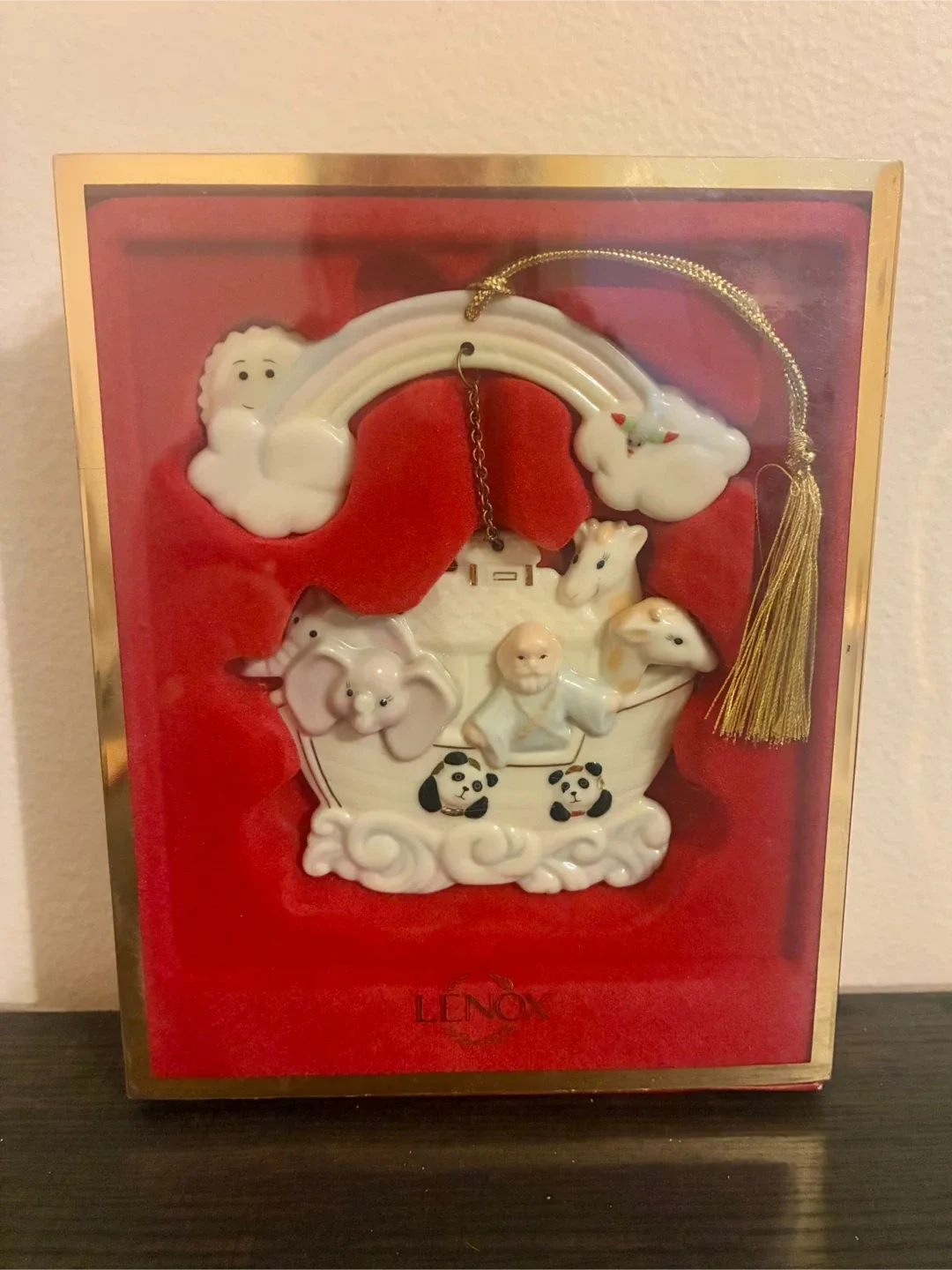 Lenox Noah's Ark Ornament - New in Box