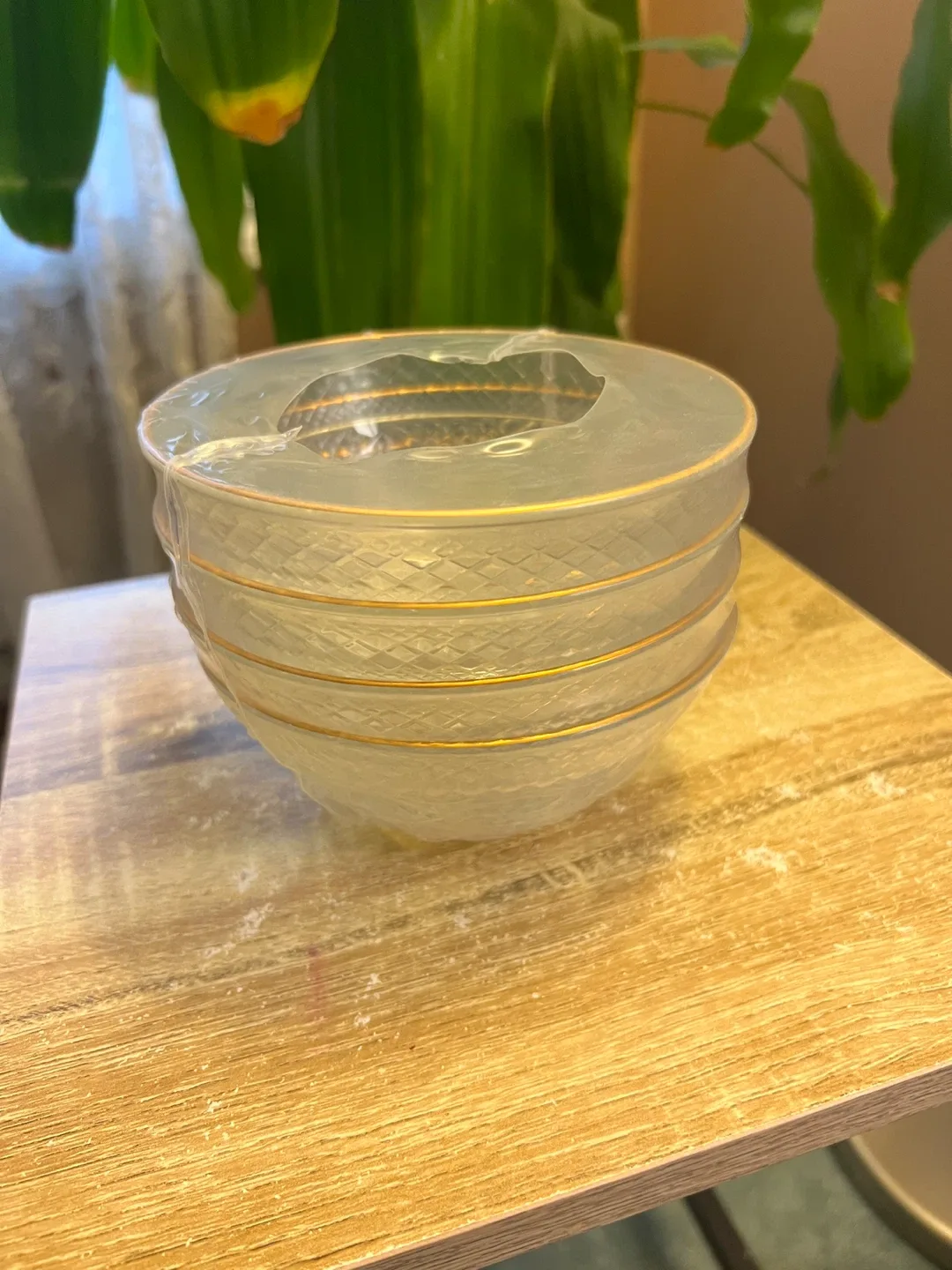 Luminarc Antique Gold Salad Bowls (4)