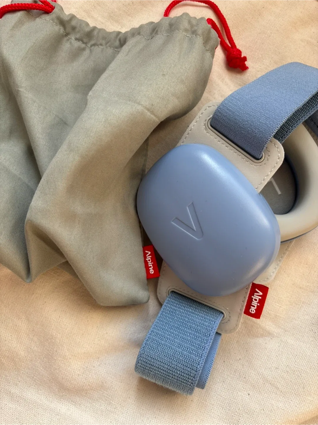 Alpine Hearing Protection Muffy Baby Earmuffs - Blue image indicator(2)