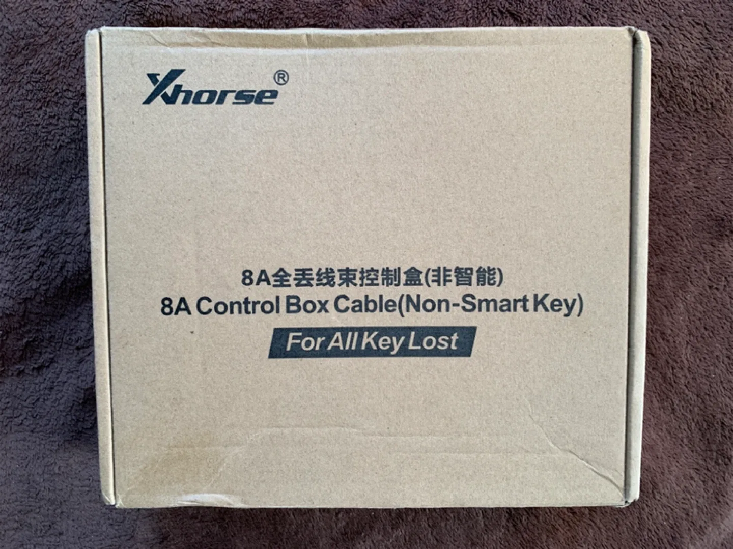 Xhorse 8A Control Box Cable Non-Smart Key Adapter All Keys Lost