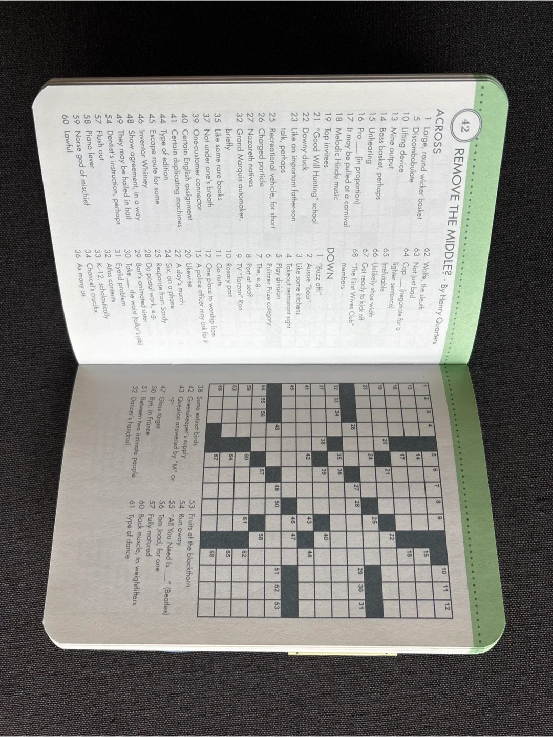 Thomas Kinkade Pocket Posh Crosswords Puzzle Book image indicator(4)