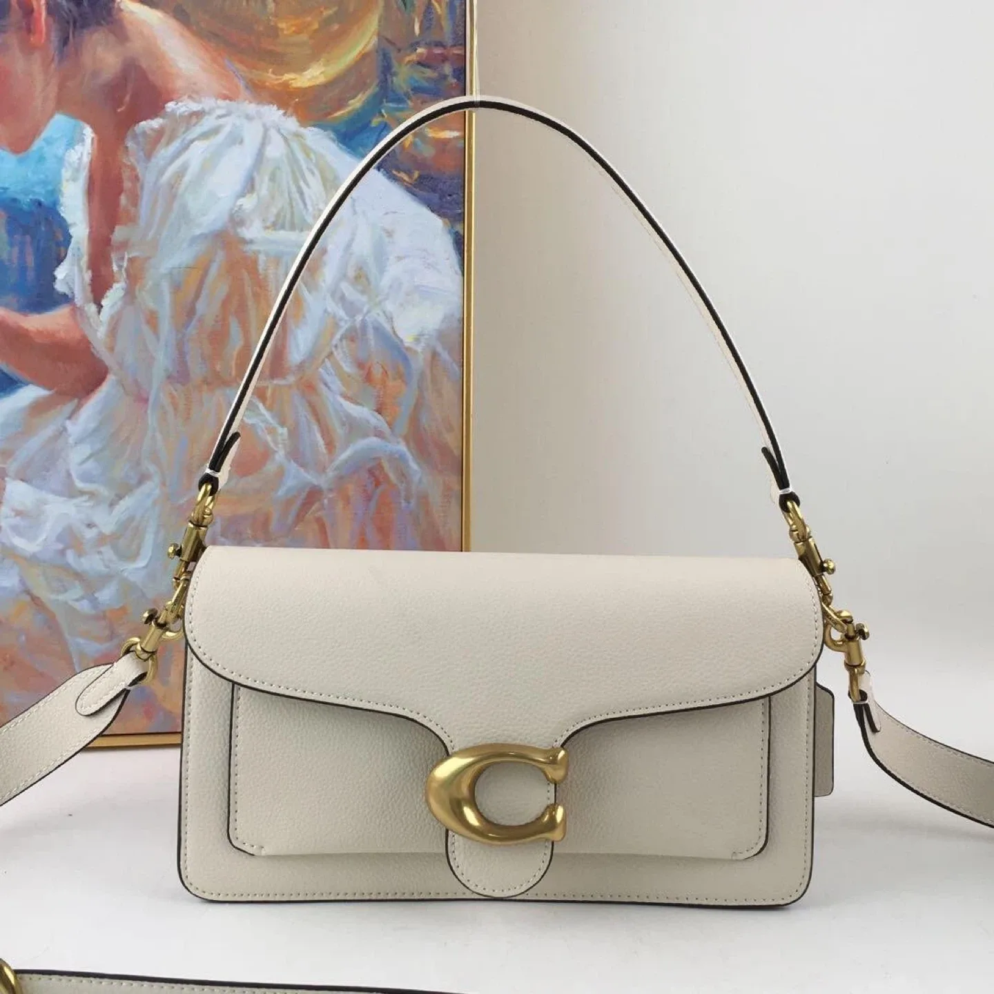 Coach Tabby Shoulder Bag 26 - Chalk image indicator(2)