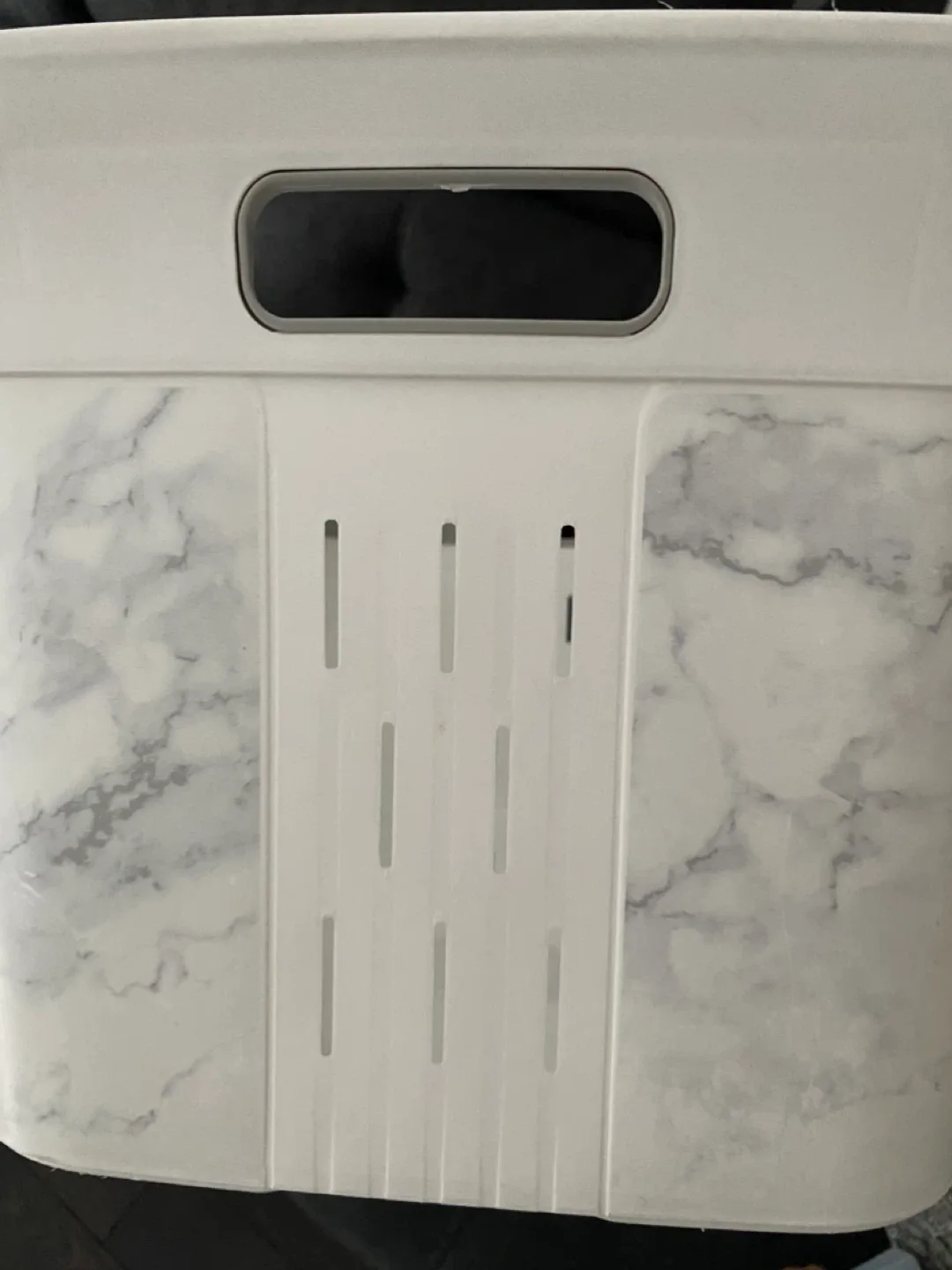 Laundry Basket - White Marble Design image indicator(2)