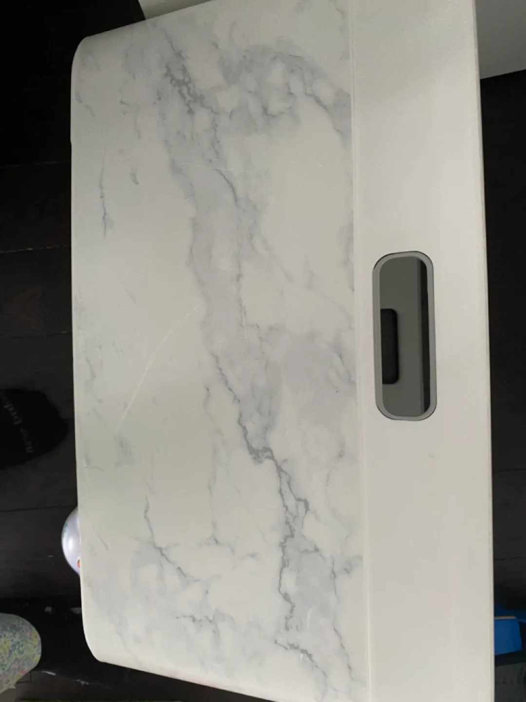 Laundry Basket - White Marble Design image indicator(3)