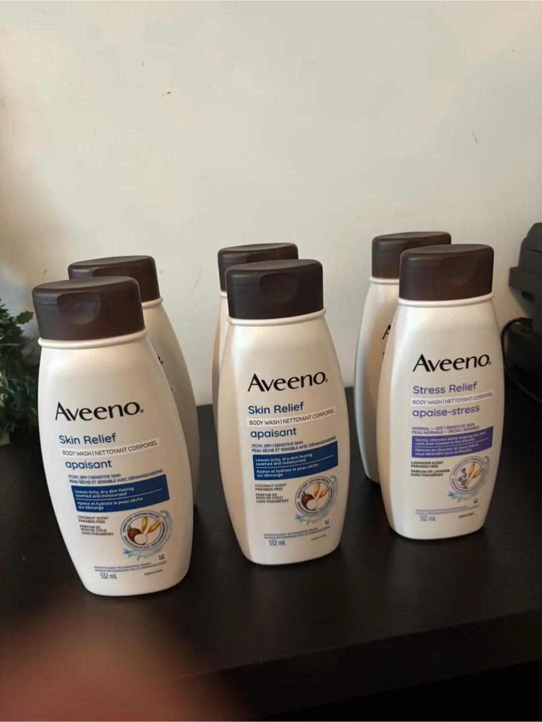 Aveeno Skin Relief & Stress Relief Body Wash 532mL