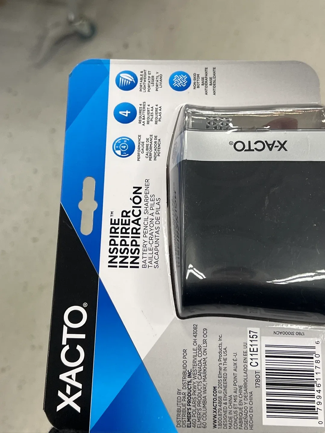 New X-Acto Inspire Battery Pencil Sharpener