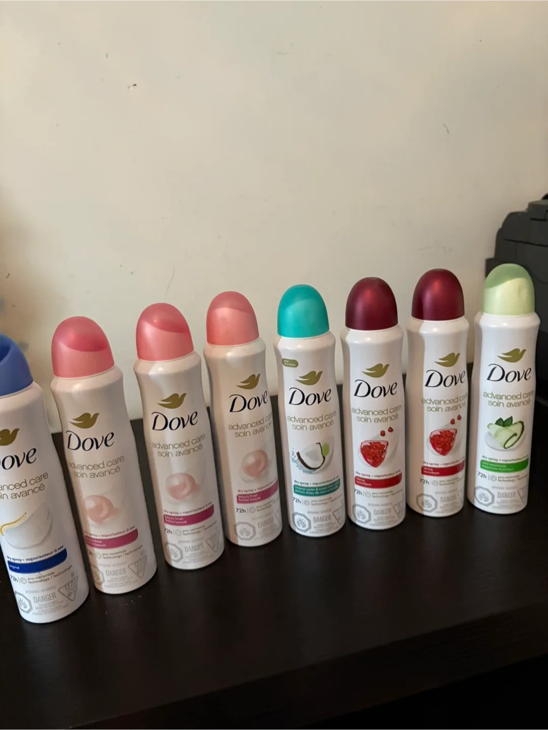 Dove Advanced Care Deodorant Spray