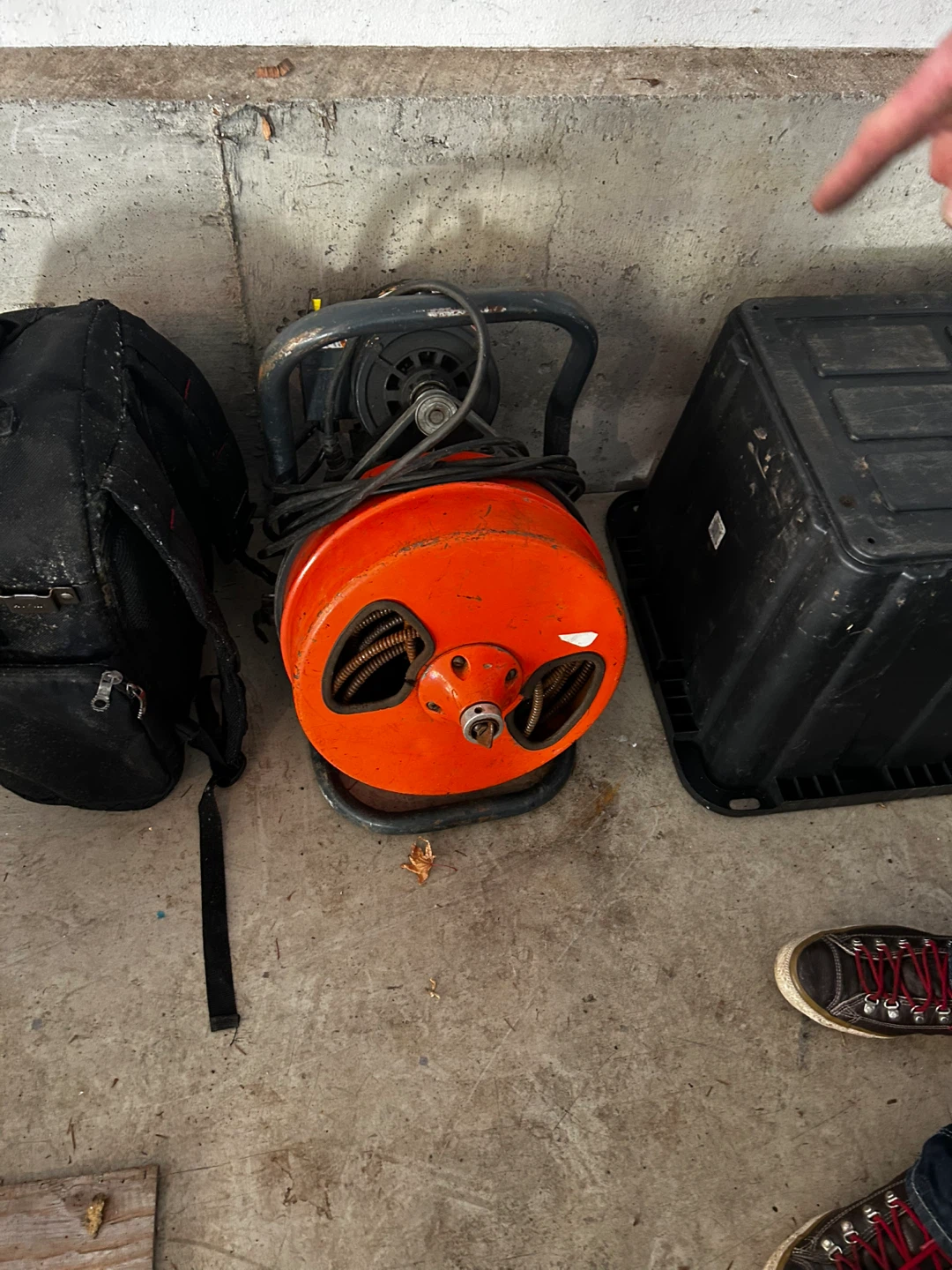 Orange Drain Snake