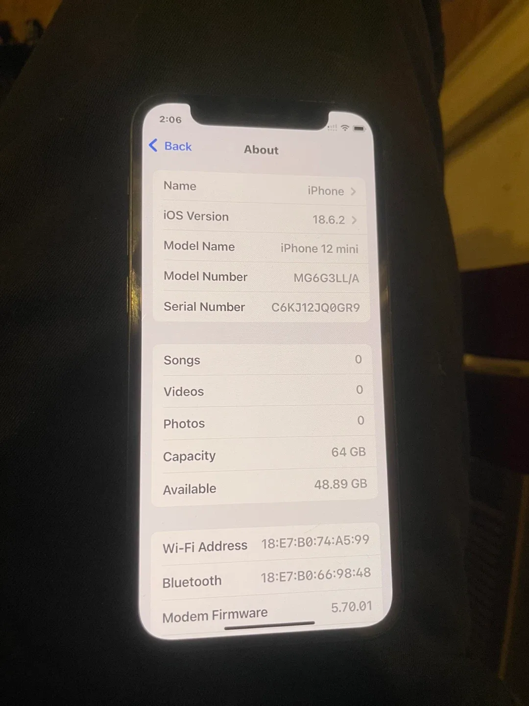 iPhone 12 mini 64GB - Excellent Condition!