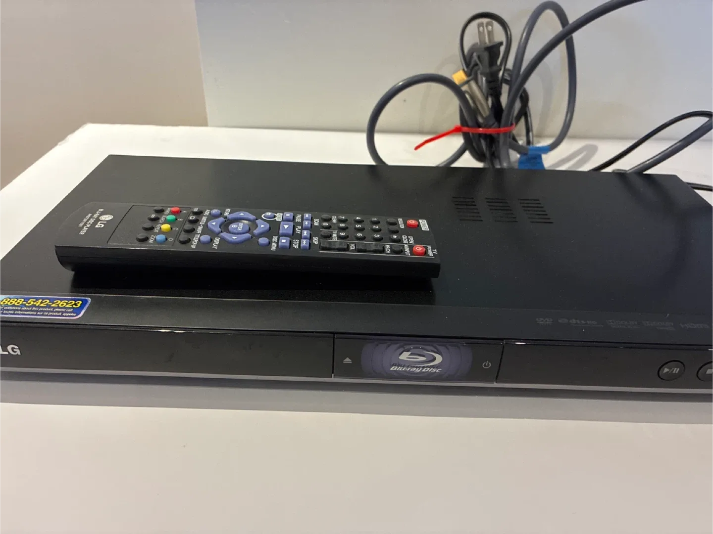 LG Blu-ray Disc Player with Remote image indicator(2)