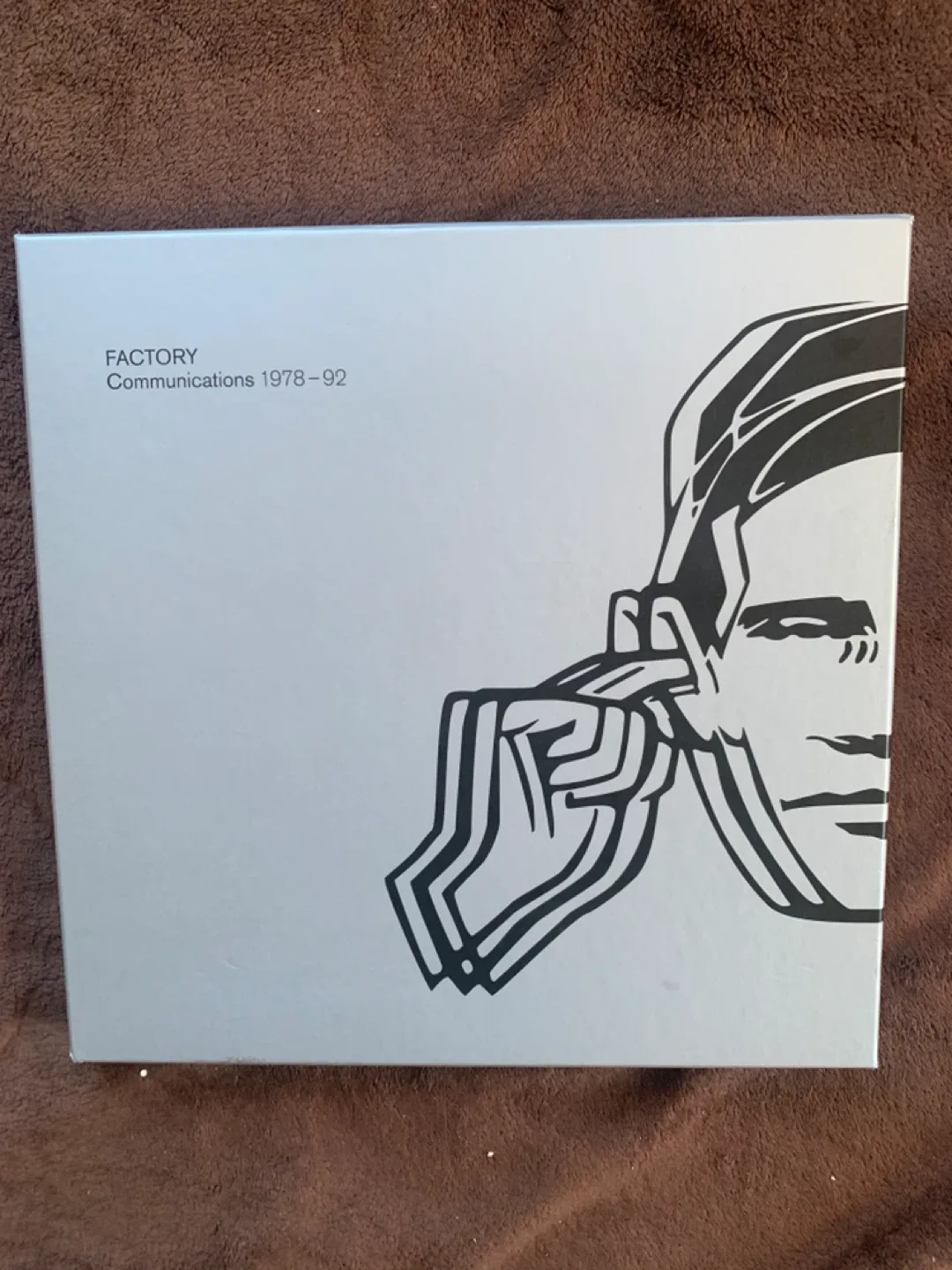 Factory Communications 1978-92 8LP Silver Vinyl box