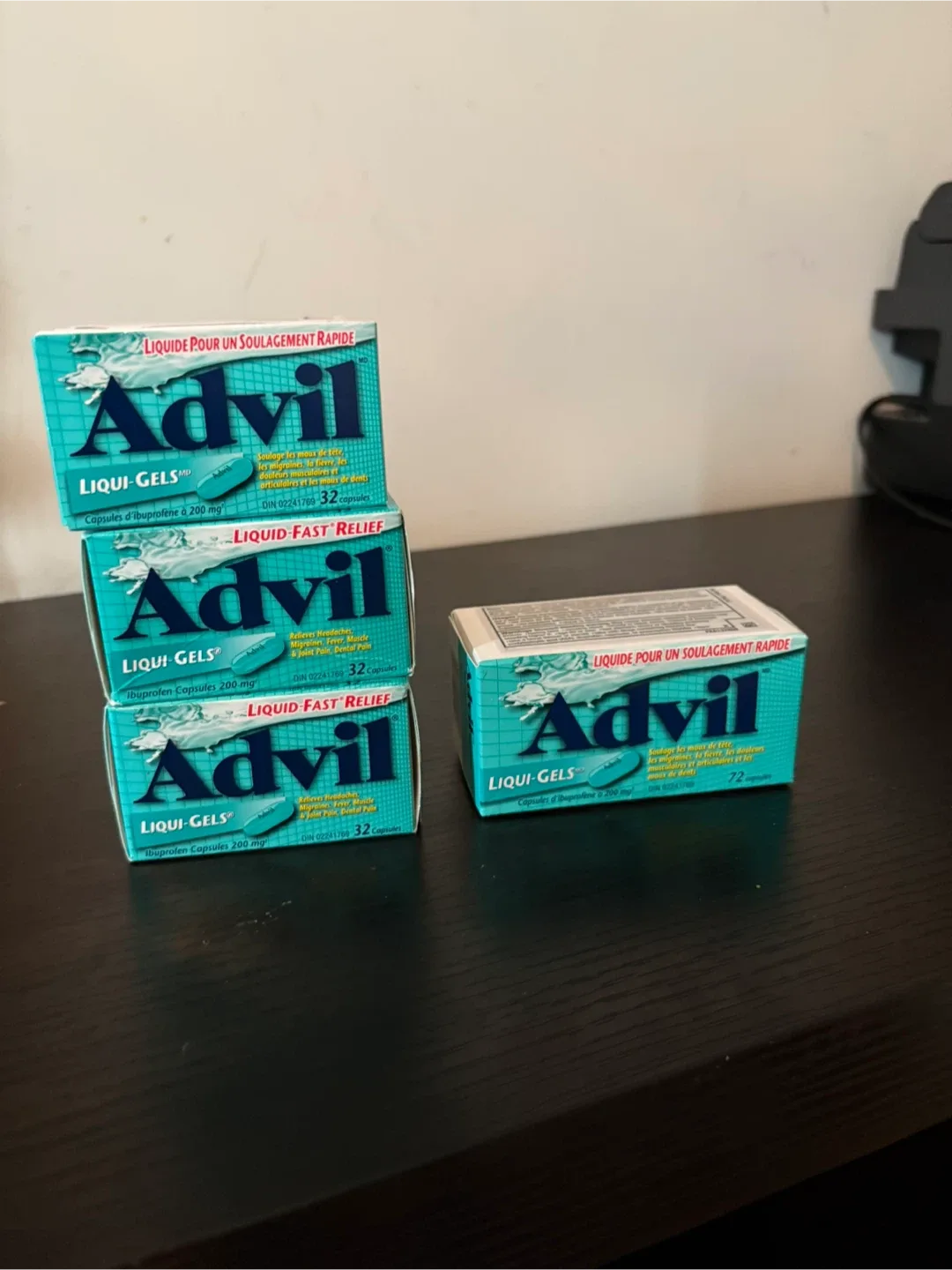 Advil Liqui-Gels - 32 & 72 Capsules