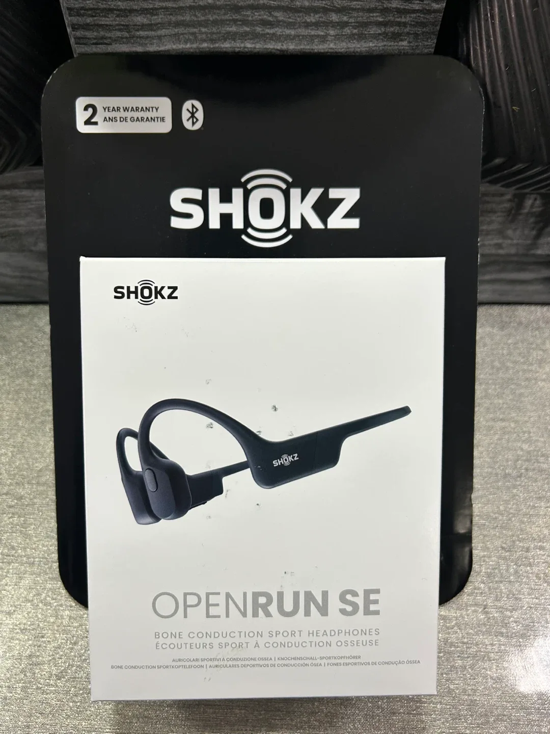 Brand New Unopened Shokz OpenRun SE Bone Conduction Headphones
