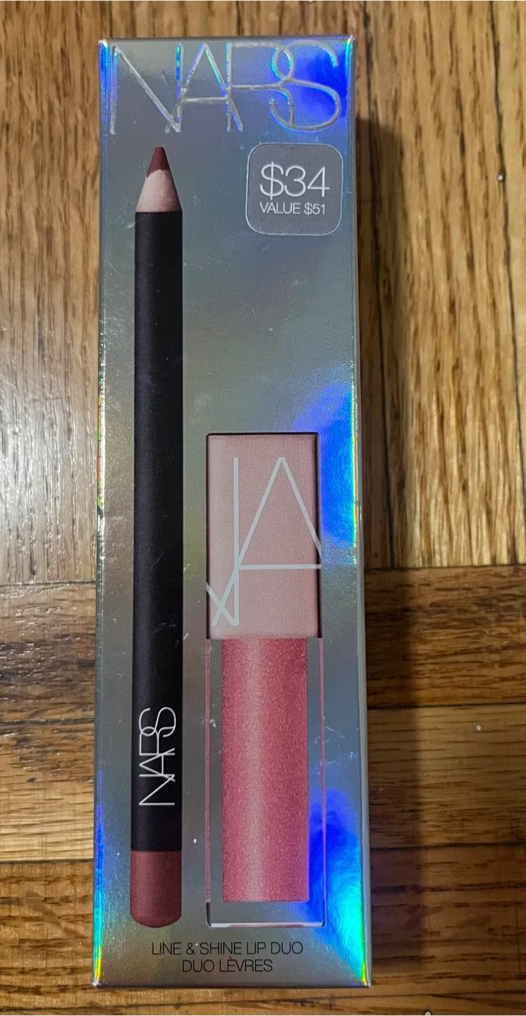 NARS Line & Shine Lip Duo - Rosebud/Orgasm