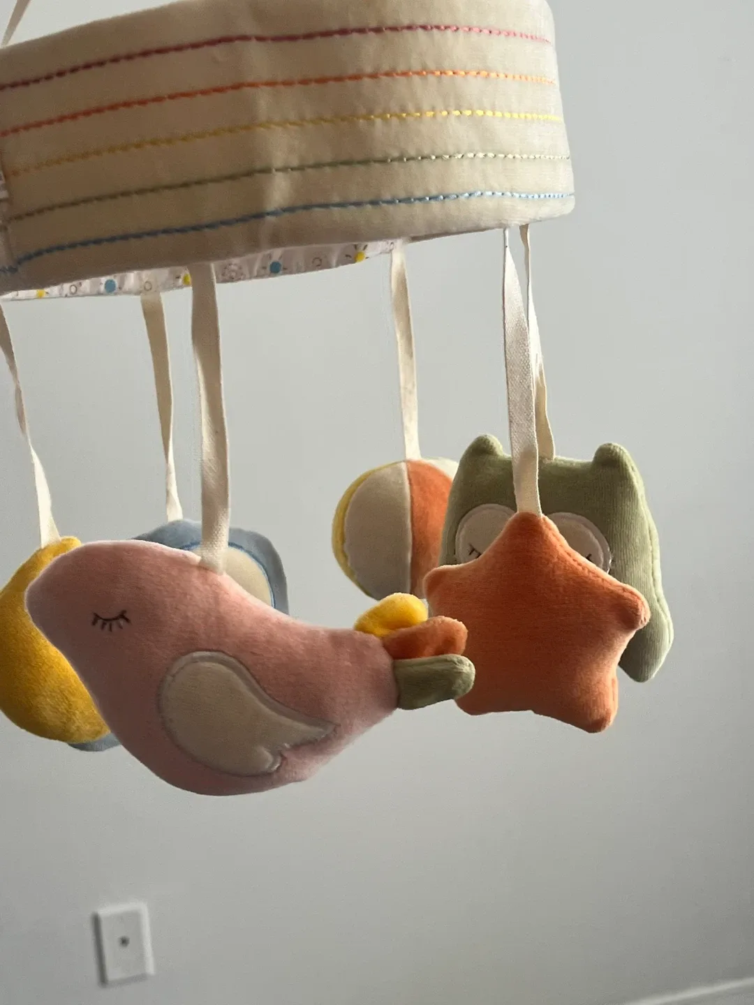 Baby Mobile with Bird, Owl, Star image indicator(2)