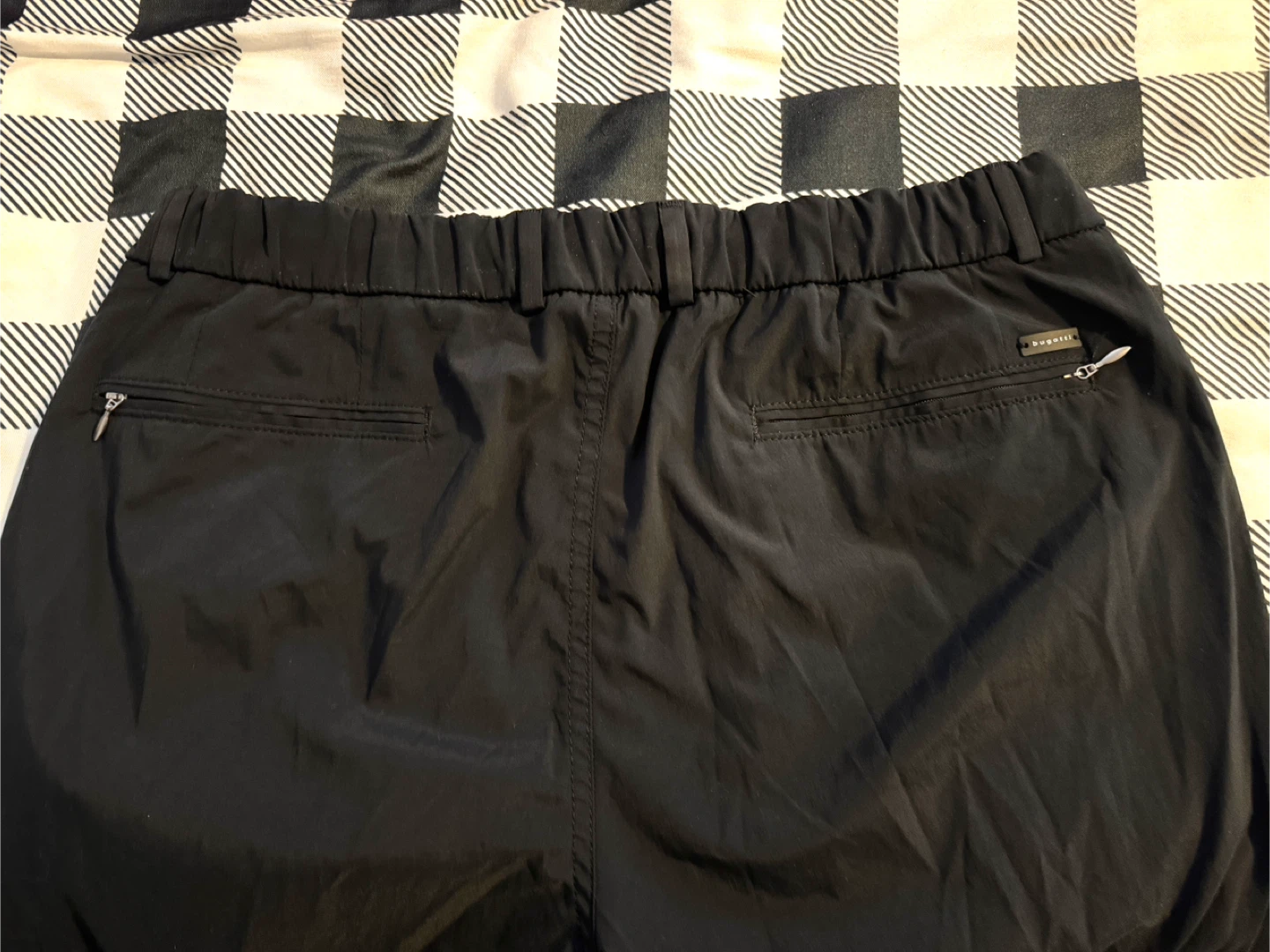 Bugatti Black Pants