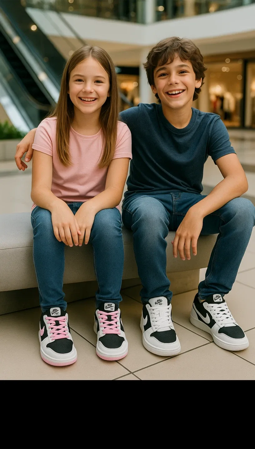 Nike Air Black and White Sneakers