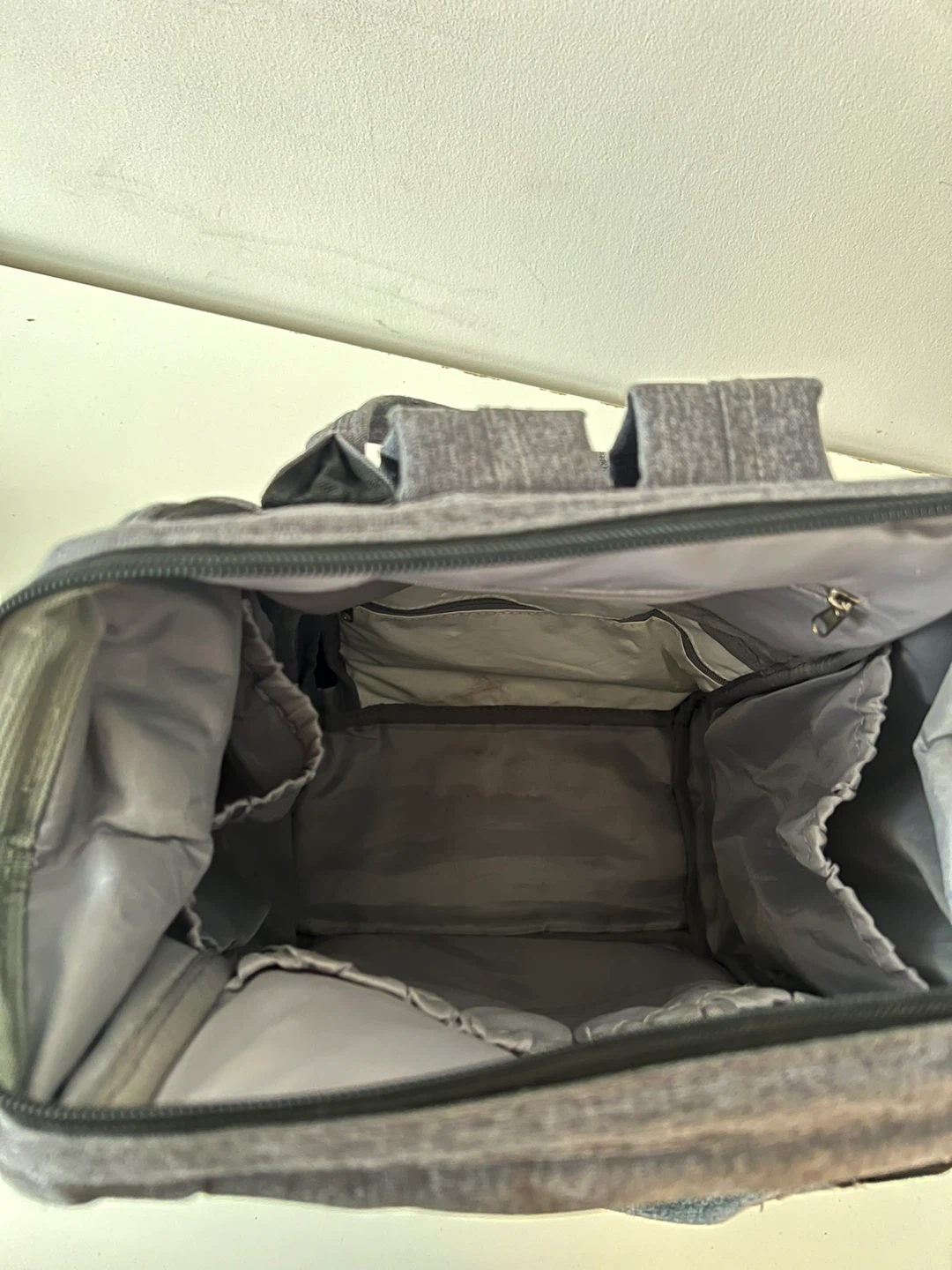 KiddyCare Diaper Bag Backpack - Grey - photo 5