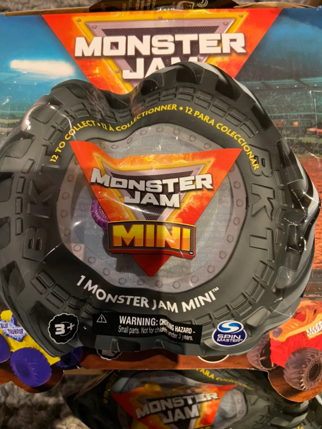 New Monster Jam, Mini Mystery Collectible Monster Trucks 12-Pack image indicator(2)