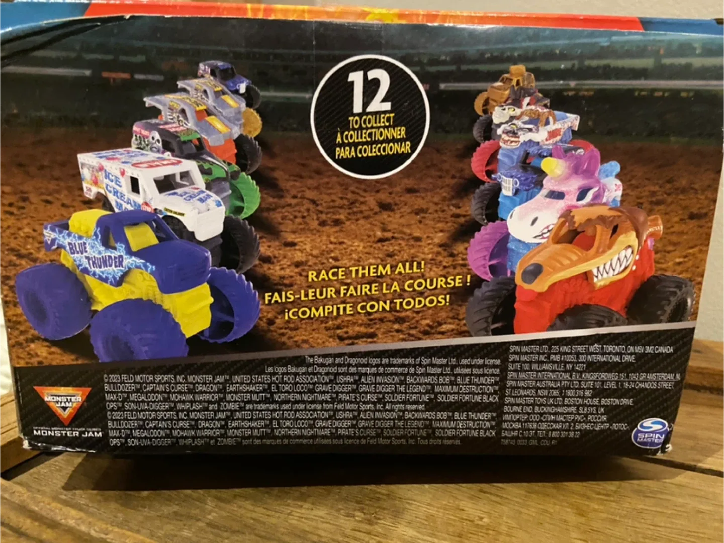 New Monster Jam, Mini Mystery Collectible Monster Trucks 12-Pack image indicator(5)
