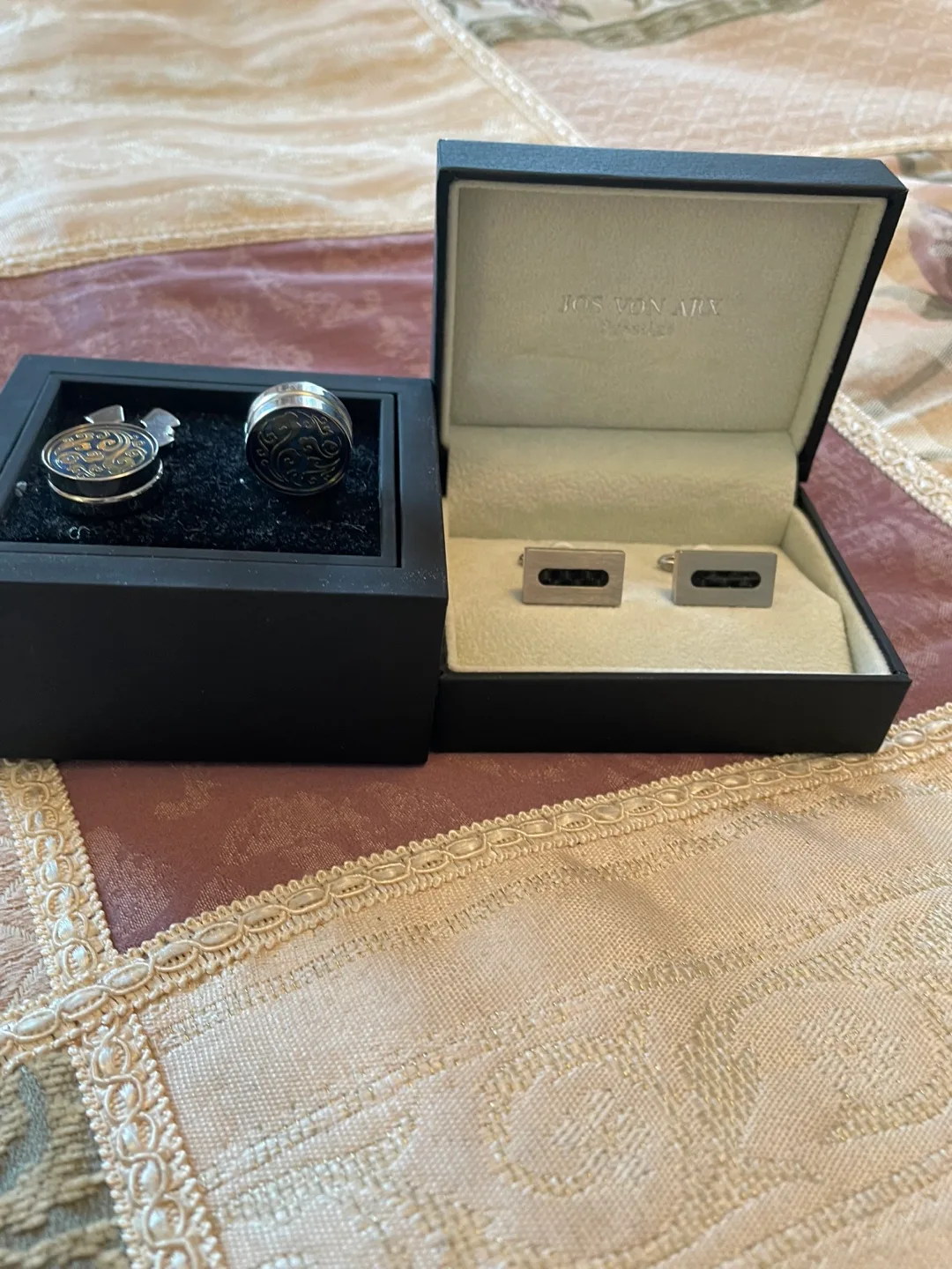 Variety of Cufflinks with Boxes image indicator(4)