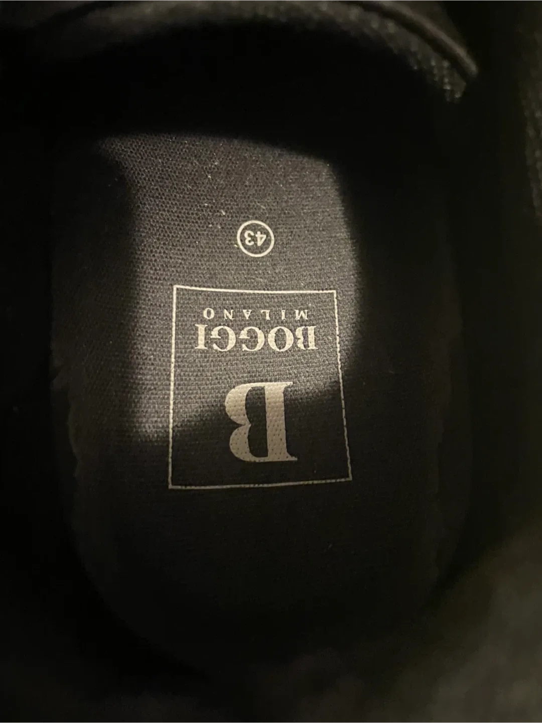 Boggi Milano Black Sneakers - Size 10 US image indicator(3)