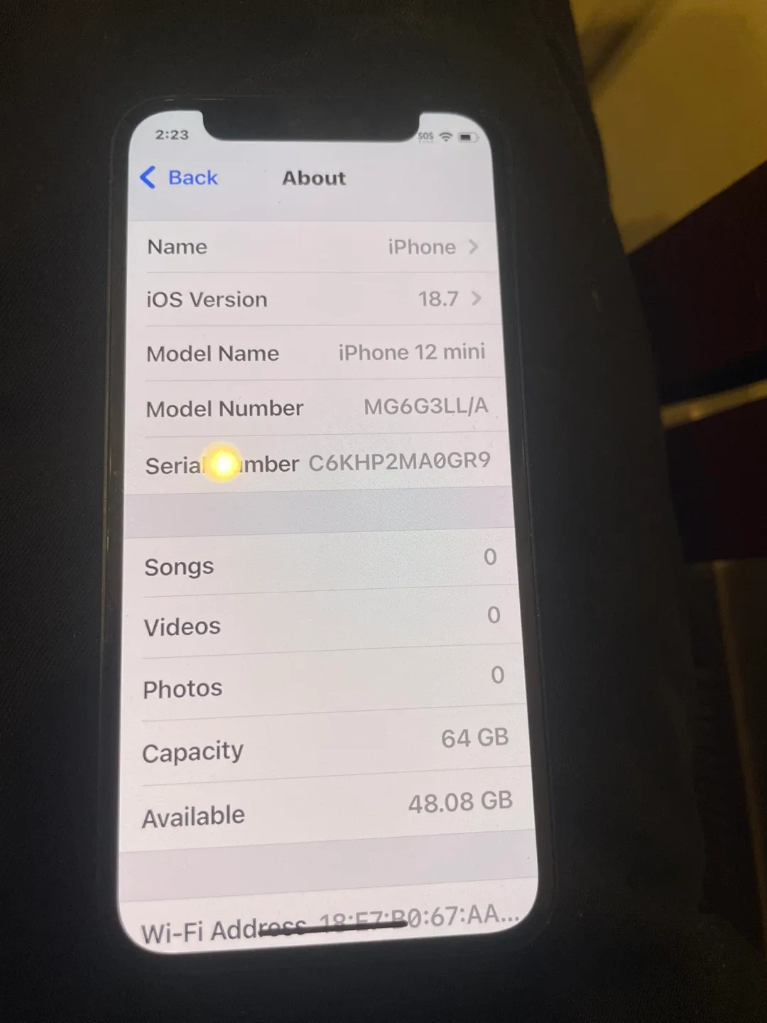 iPhone 12 mini 64GB - Great Condition! image indicator(2)