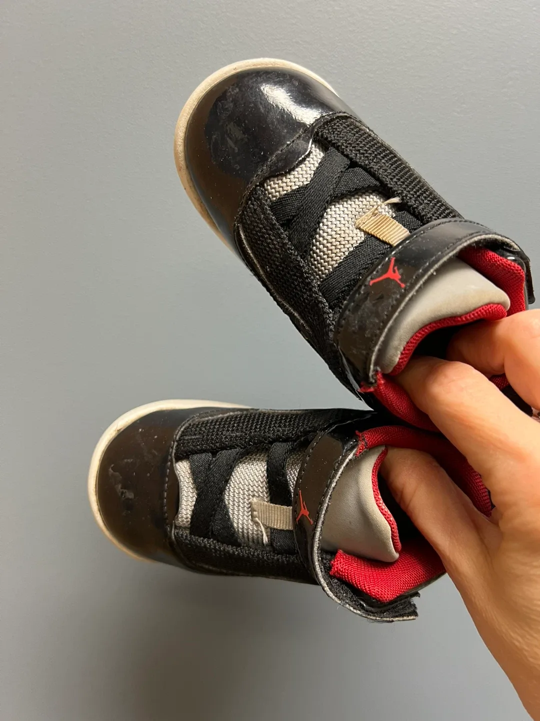 Jordan 6C Toddler Shoes - Black/Red