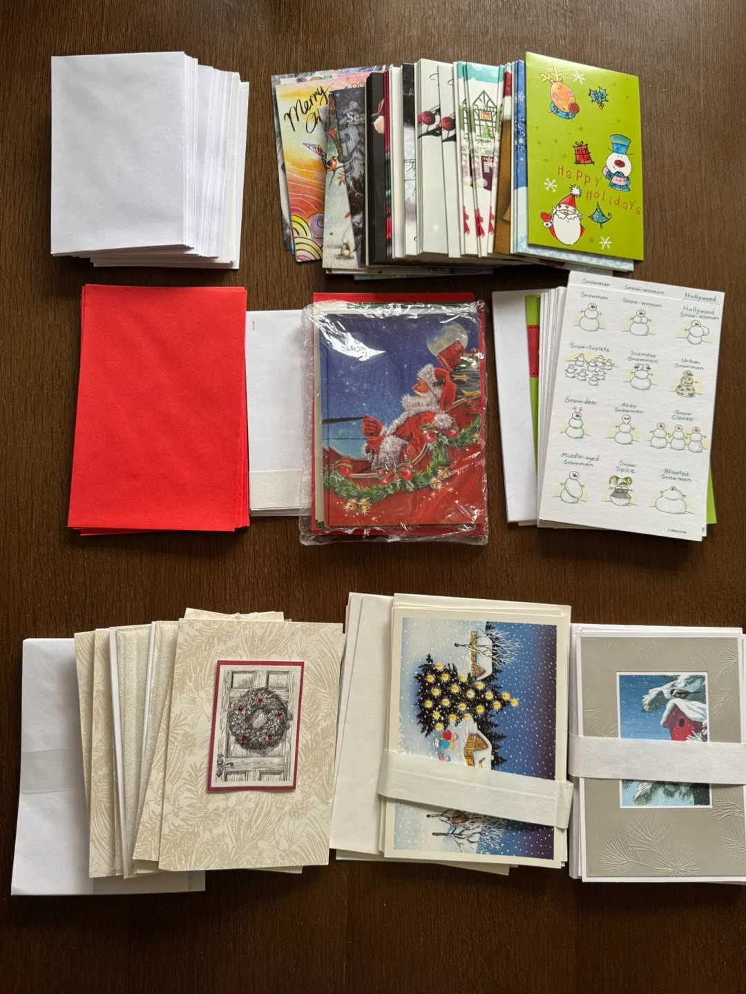 Avail.till Dec.5(Fri)-Christmas Holiday Cards - Assorted Designs