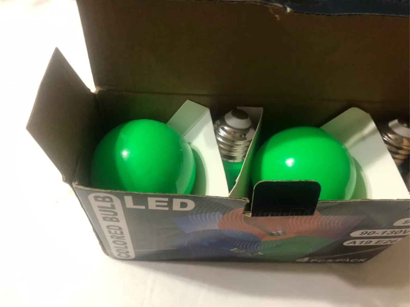 New LED green colour Bulbs - 4 Pack image indicator(4)