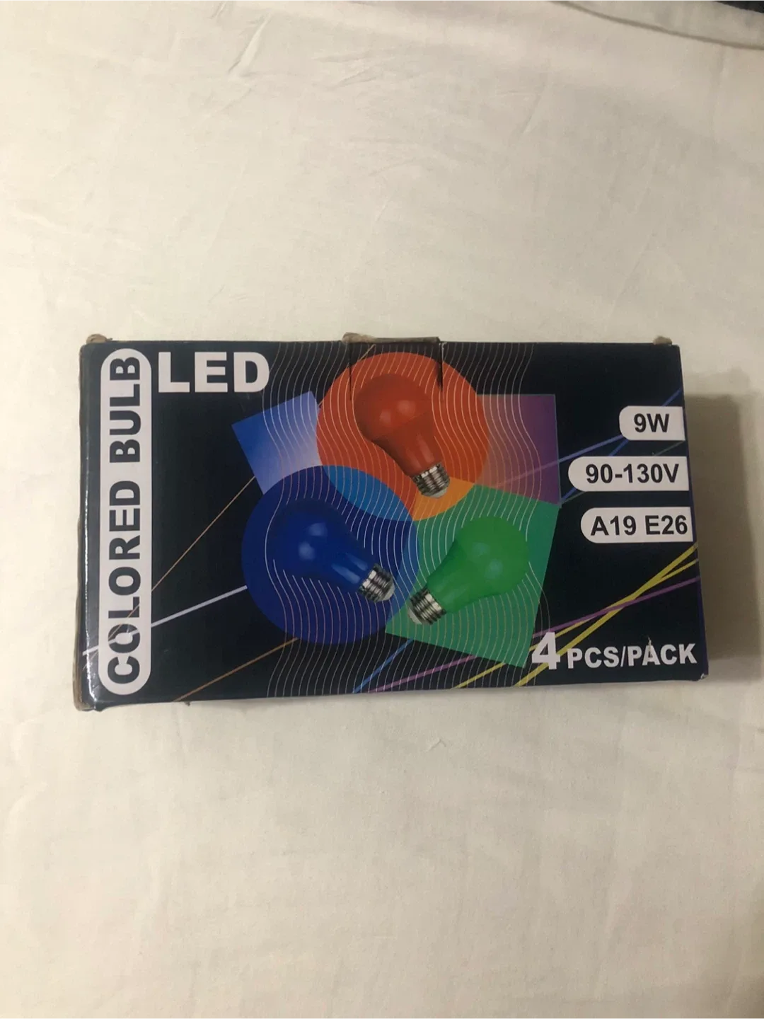 New LED green colour Bulbs - 4 Pack
