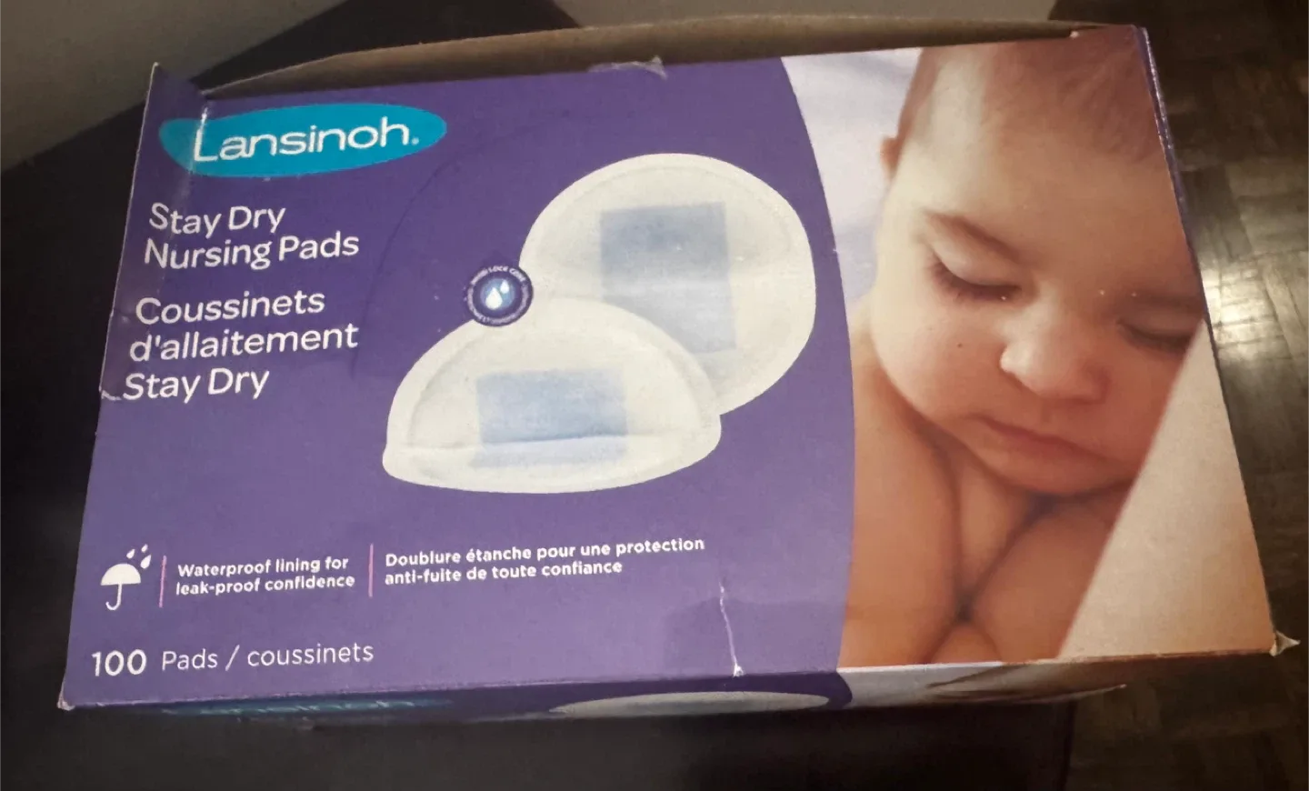 Lansinoh Stay Dry Nursing Pads - 100 Count