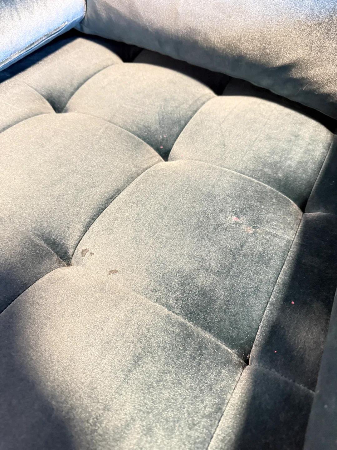 Sage Green Velvet Armchair image indicator(5)