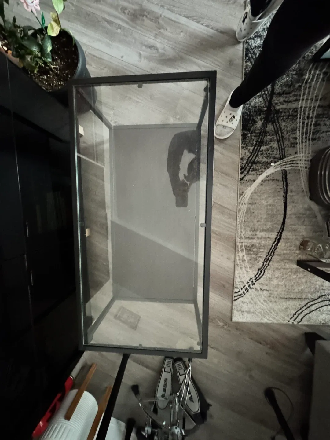 Glass Top Coffee Table - Black Frame image indicator(5)