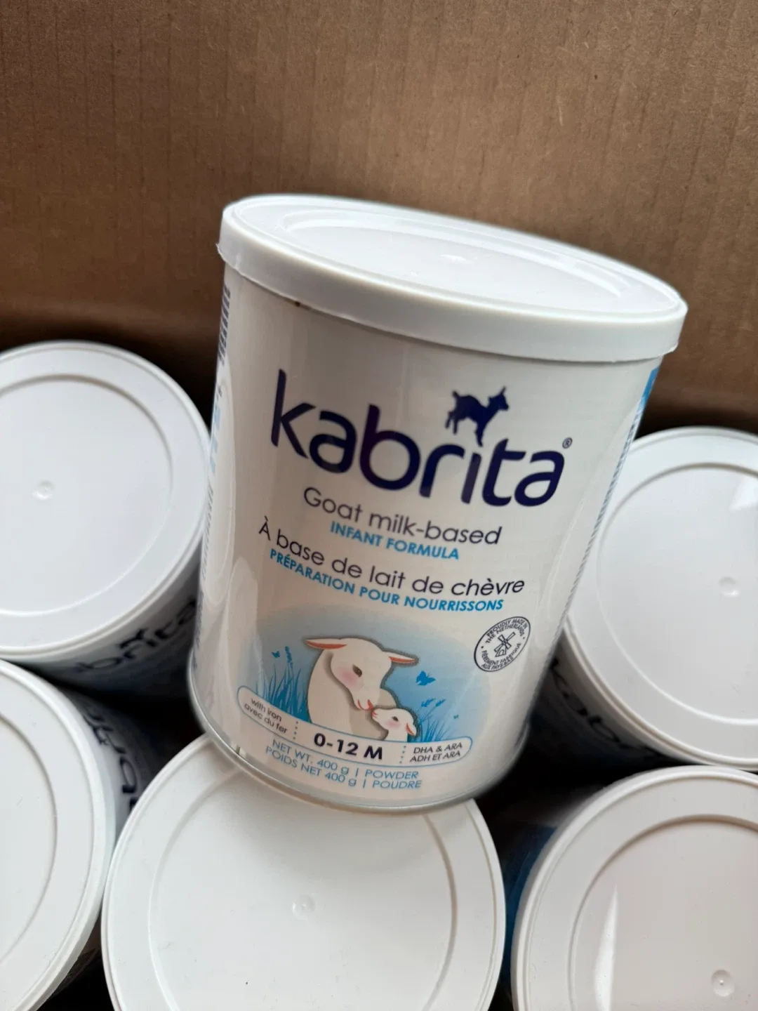 Kabrita Goat Milk Infant Formula, 0-12 months, Pack of 6