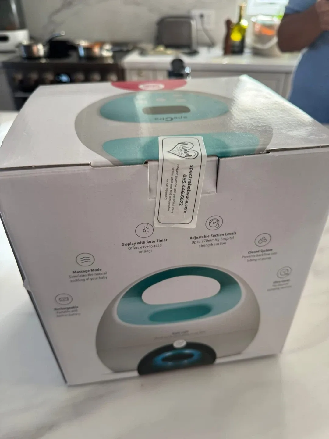 Spectra S1 Plus Rechargeable Breast Pump image indicator(3)