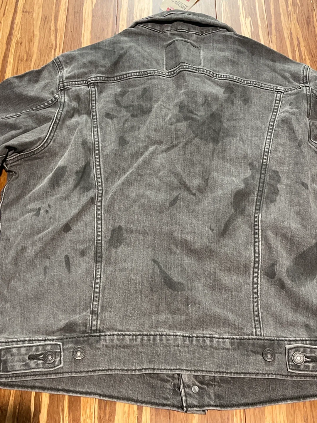 Levi's Denim Trucker Jacket - Gray - Size L image indicator(3)