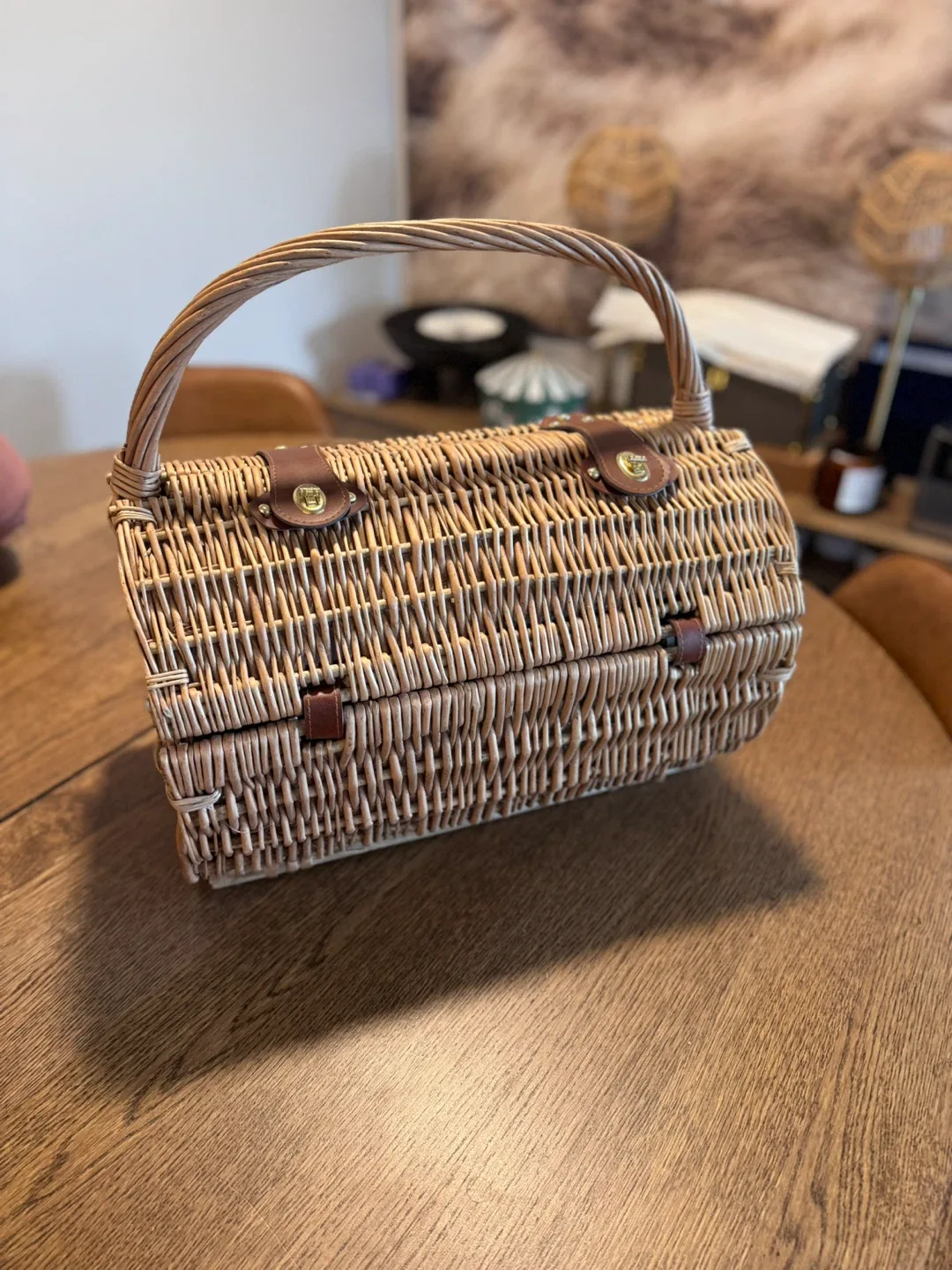 Wicker Picnic Basket