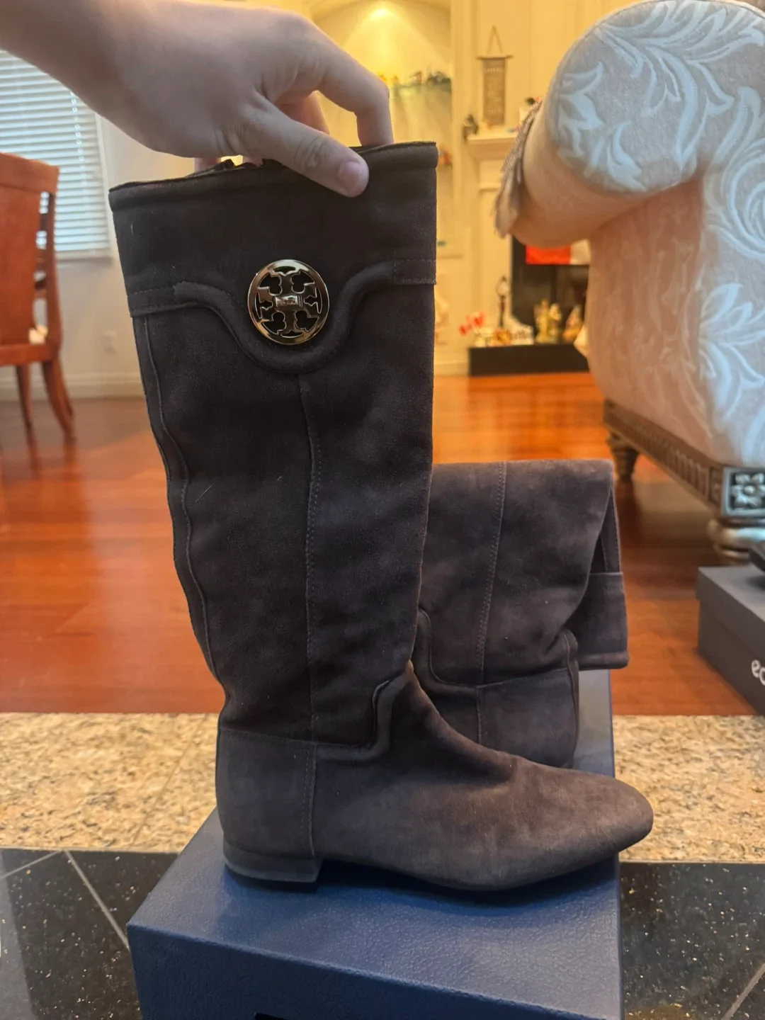 Tory Burch Suede Boots