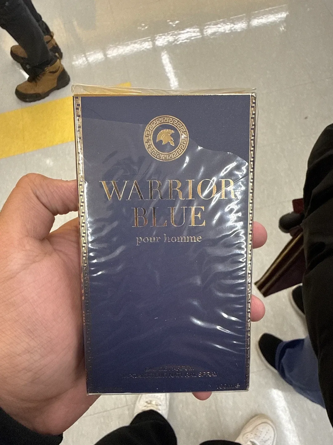 Warrior Blue pour homme 100ml